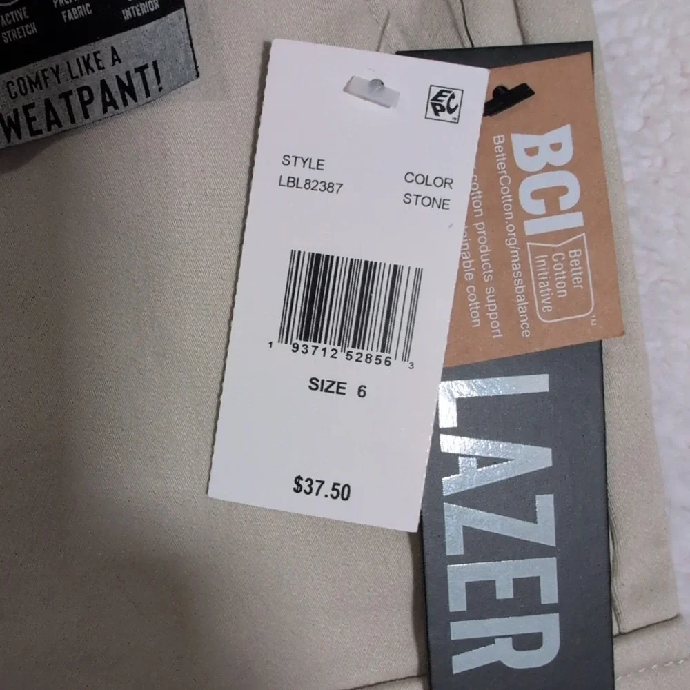 Lazer Max Comfort Flex Child Size 6 New With Tag $37.50‎ Cargo Shorts BCI